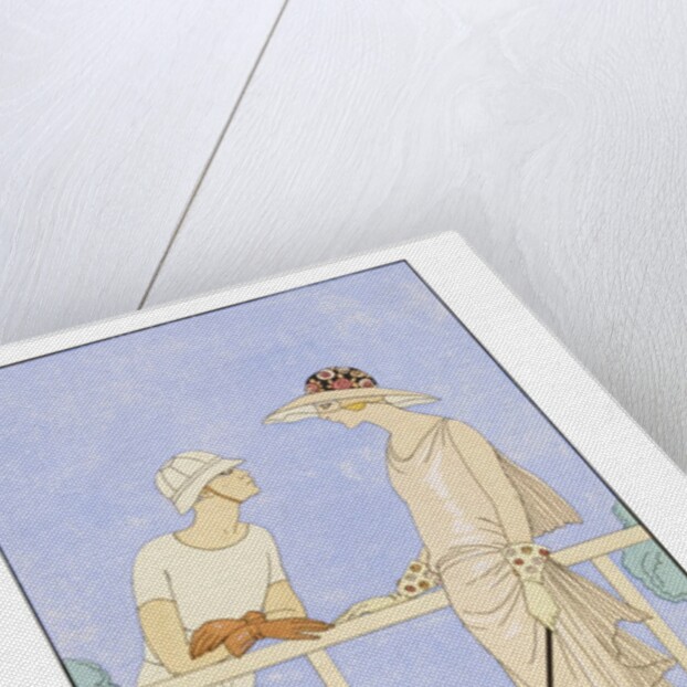 Au Polo by Georges Barbier