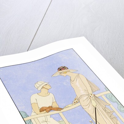 Au Polo by Georges Barbier