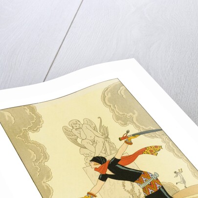 La Colre by Georges Barbier