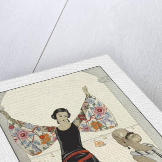 Voici mes ailes! by Georges Barbier