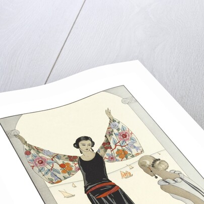 Voici mes ailes! by Georges Barbier