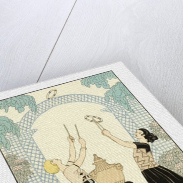 Le Jeu des Graces by Georges Barbier