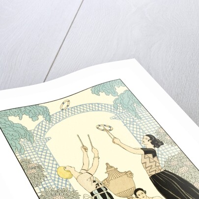 Le Jeu des Graces by Georges Barbier