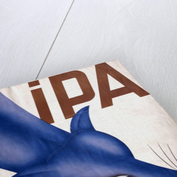 Poster advertising the International Fur Exhibition by Otto Arpke