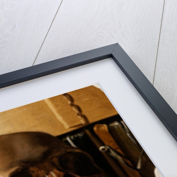 Vanitas Still Life, detail by N. L. Peschier