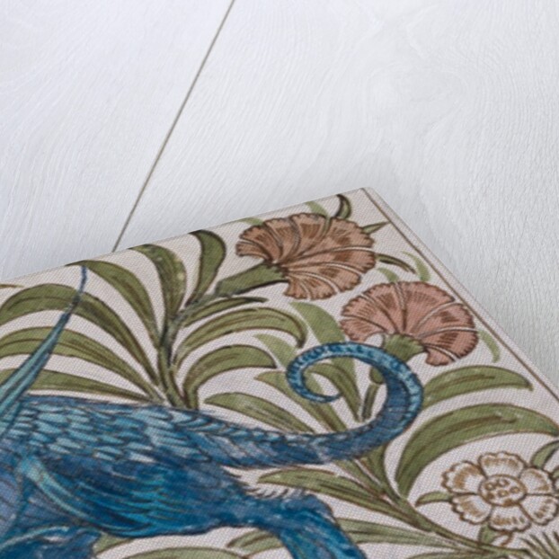 Dragon design by William De Morgan