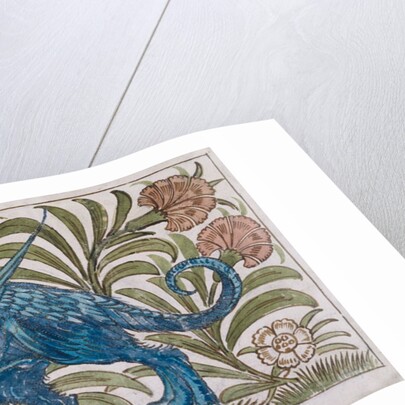 Dragon design by William De Morgan