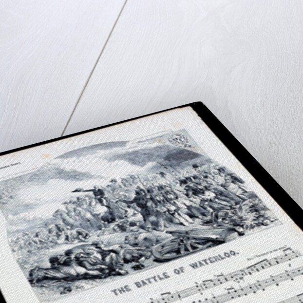 Lyrics and sheet music for The Battle Of Waterloo by Anonymous
