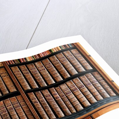 Shelves of books, The National Art Library at the Victoria and Albert Museum by Anonymous