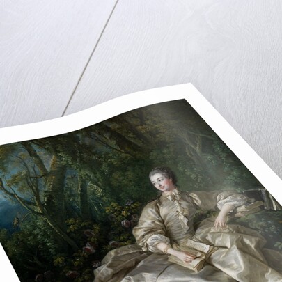 487-1882, Madame de Pompadour by Francis Boucher