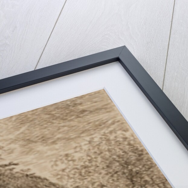 An old thatched cottage with hedge and paling in front by John Constable