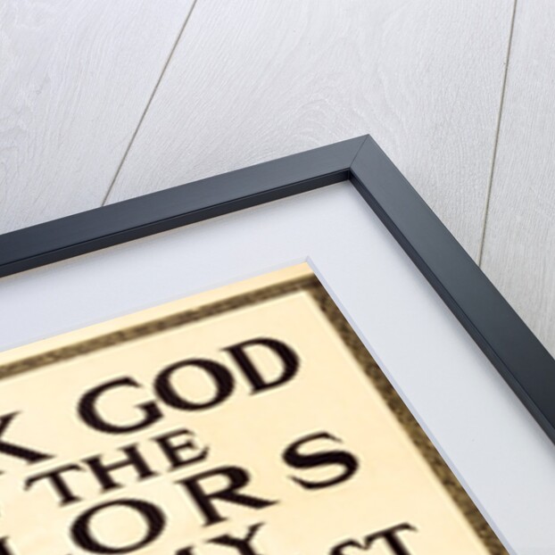 Thank God And the Sailors For My Good Breakfast by Anonymous