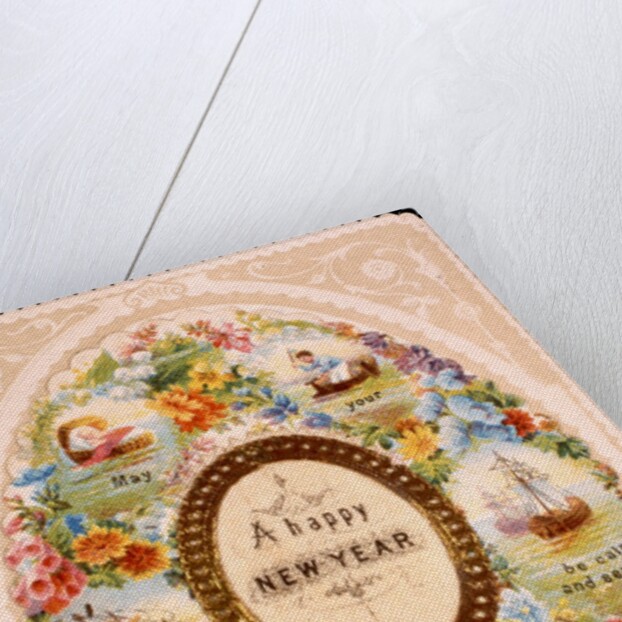 Victorian Christmas card by Anonymous