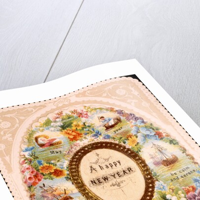 Victorian Christmas card by Anonymous