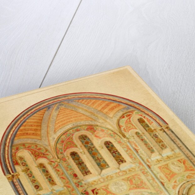 Truro Cathedral, view of the Romanesque Chancel by William Burges