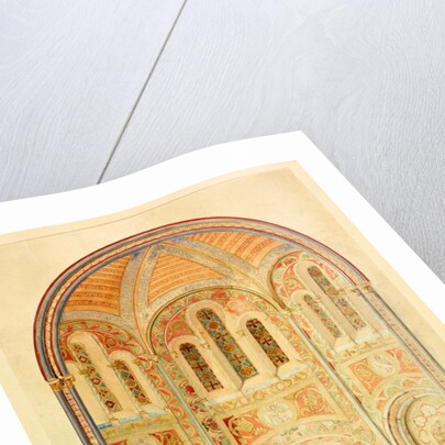 Truro Cathedral, view of the Romanesque Chancel by William Burges