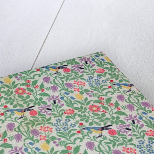 Pastoral furnishing fabric by C.F.A.Voysey