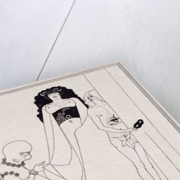 Salome, Enter Herodias by Aubrey Vincent Beardsley