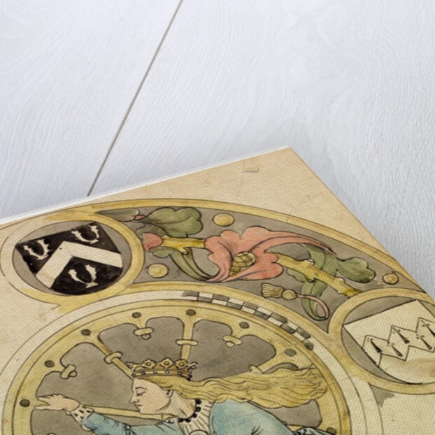 Design for a wardrobe by William Burges