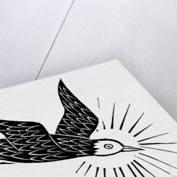 The Holy Ghost as Dove by Eric Gill