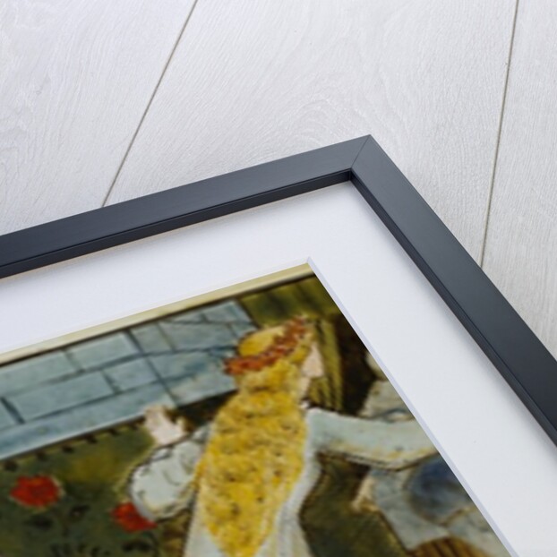 Sleeping Beauty tile panel by Edward Coley Burne-Jones