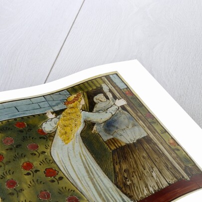 Sleeping Beauty tile panel by Edward Coley Burne-Jones