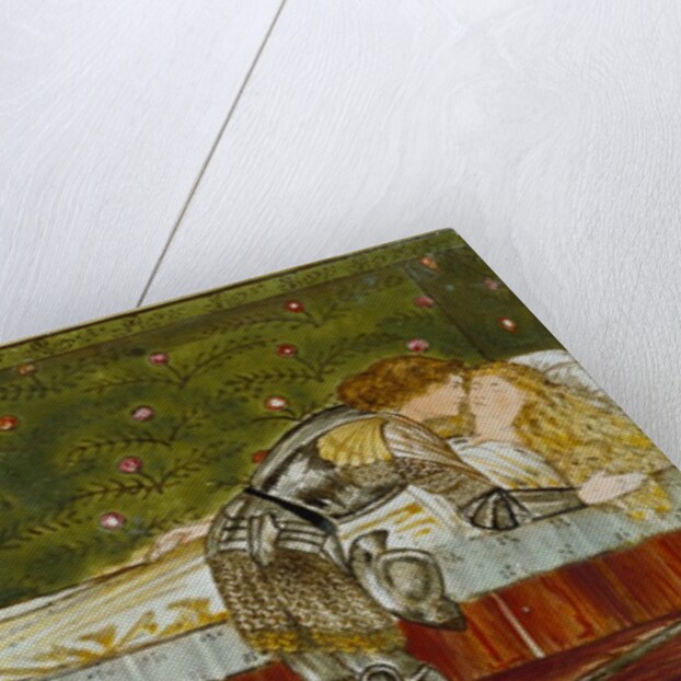 Sleeping Beauty tile panel by Edward Coley Burne-Jones