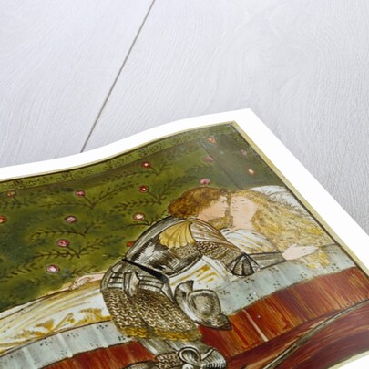 Sleeping Beauty tile panel by Edward Coley Burne-Jones