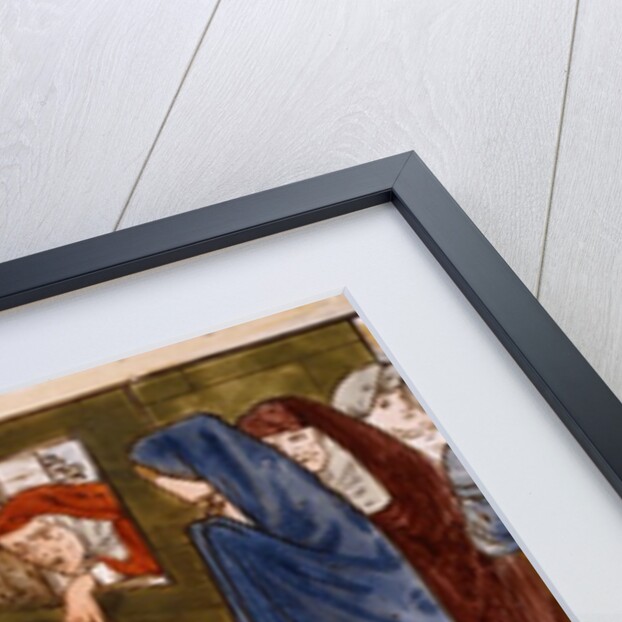 Sleeping Beauty, tile design by Edward Coley Burne-Jones
