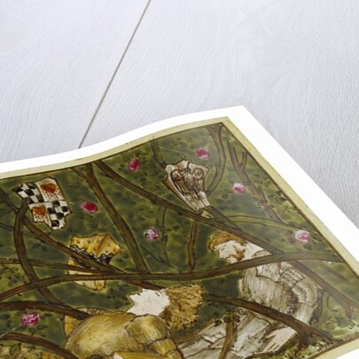 Sleeping Beauty tile panel by Edward Coley Burne-Jones