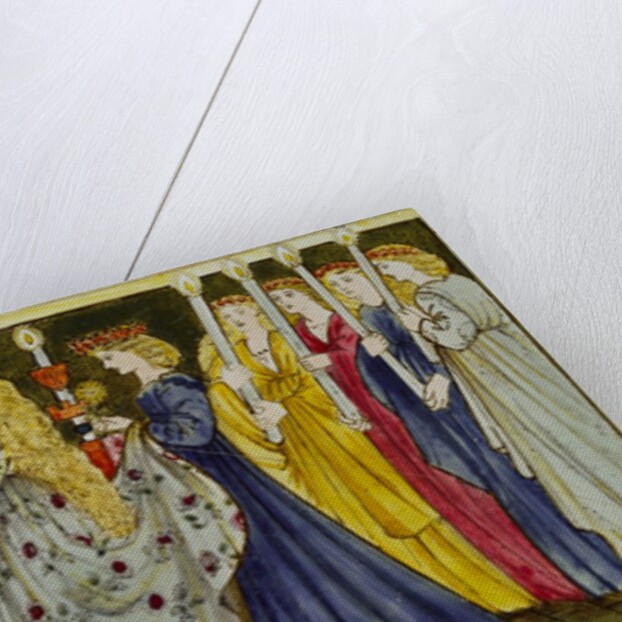 Sleeping Beauty tile panel by Edward Coley Burne-Jones