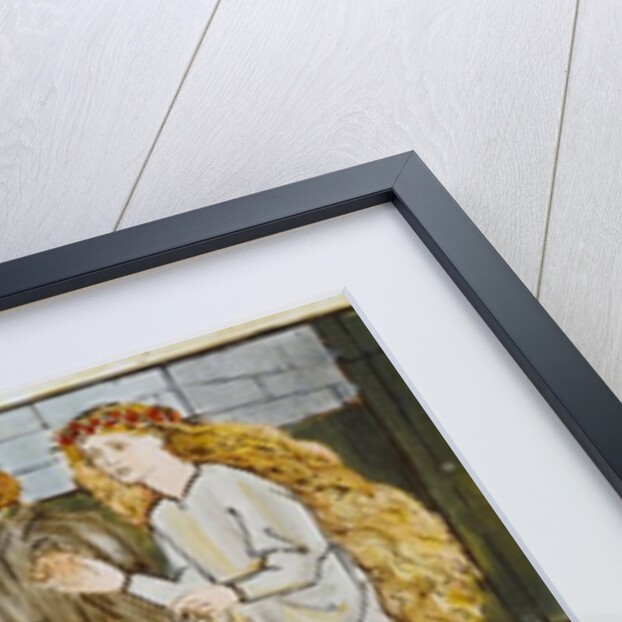 Sleeping Beauty tile panel by Edward Coley Burne-Jones