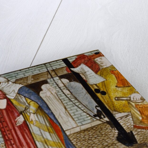 Sleeping Beauty tile panel by Edward Coley Burne-Jones