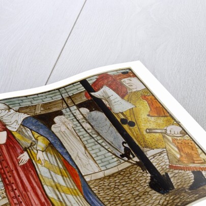 Sleeping Beauty tile panel by Edward Coley Burne-Jones