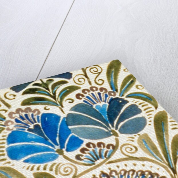 Design of tile by William de Morgan