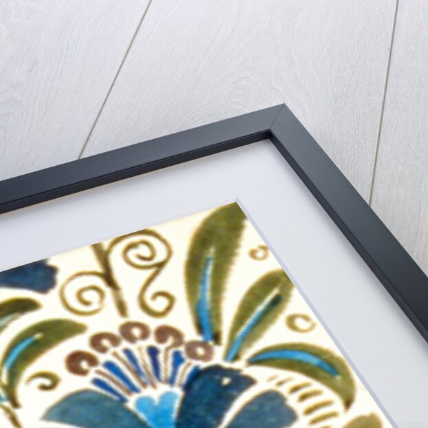 Design of tile by William de Morgan