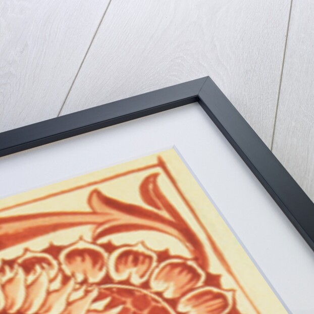 Design of tile by William de Morgan