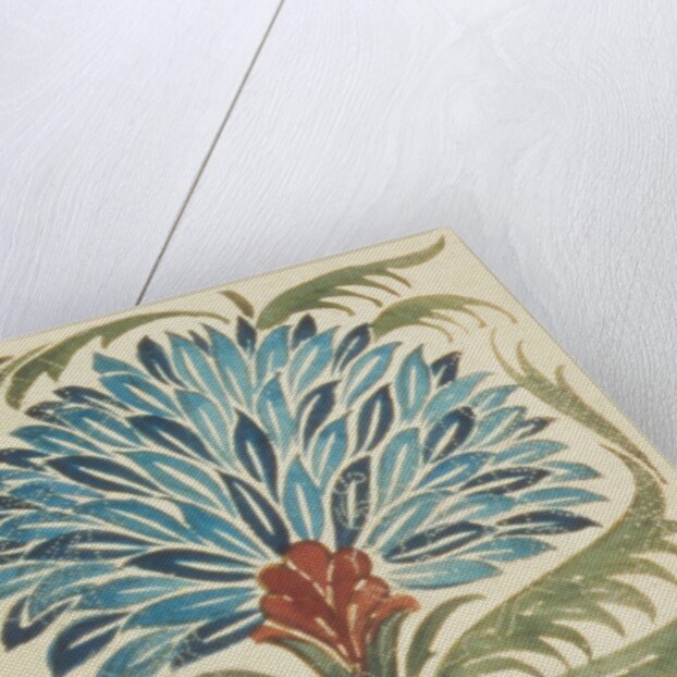 Design of tile by William de Morgan