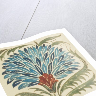 Design of tile by William de Morgan