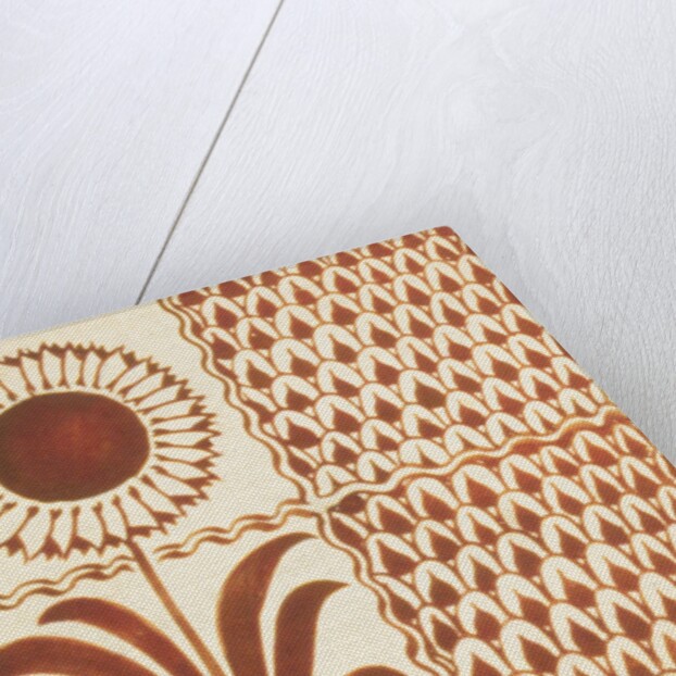 Design of tile by William de Morgan