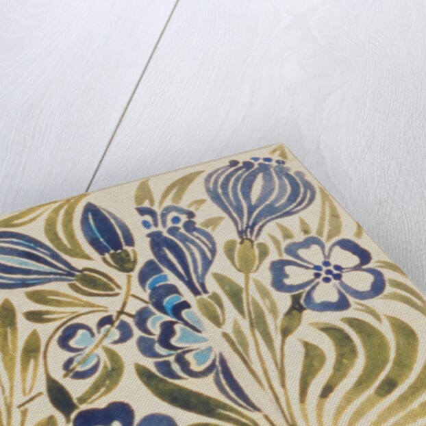 Design of tile by William de Morgan