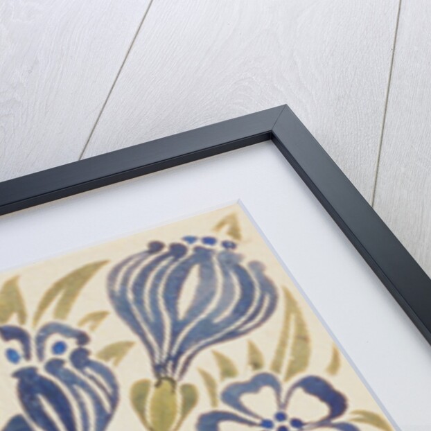 Design of tile by William de Morgan