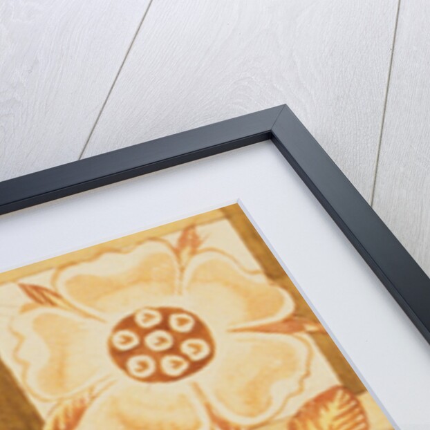 Design of tile by William de Morgan