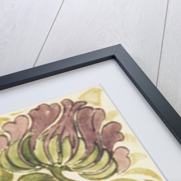 Design of tile by William de Morgan