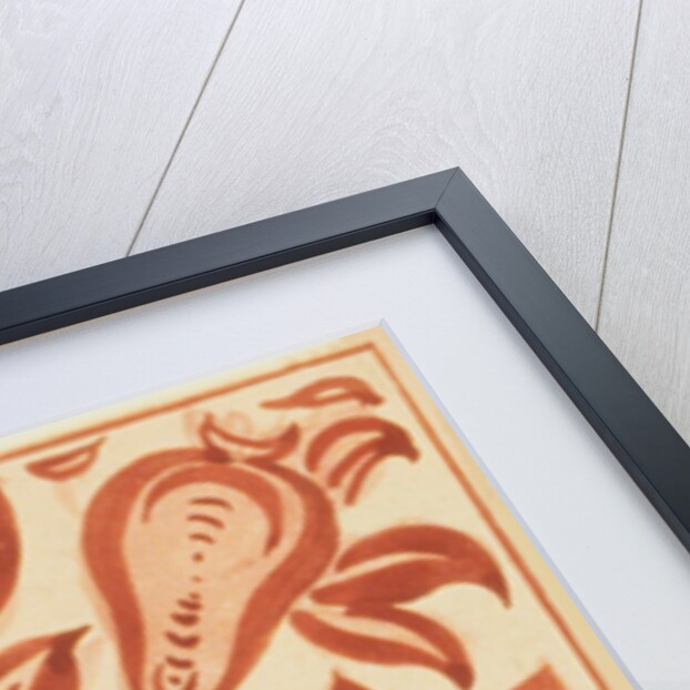 Design of tile by William de Morgan