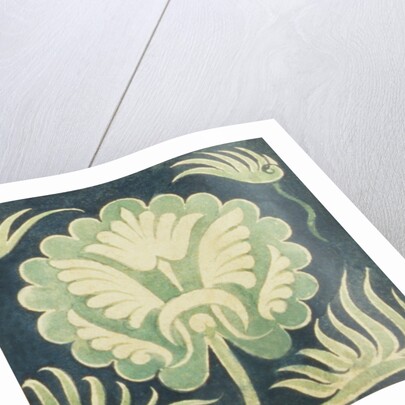 Design of tile by William de Morgan
