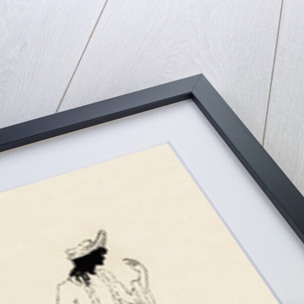 Silhouettes of two female figures by Anonymous