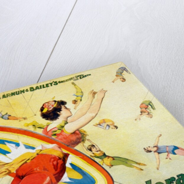 Advertisement for Alar the Human Arrow at Barnum and Bailey's Greatest Show on Earth by Anonymous