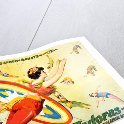 Advertisement for Alar the Human Arrow at Barnum and Bailey's Greatest Show on Earth by Anonymous