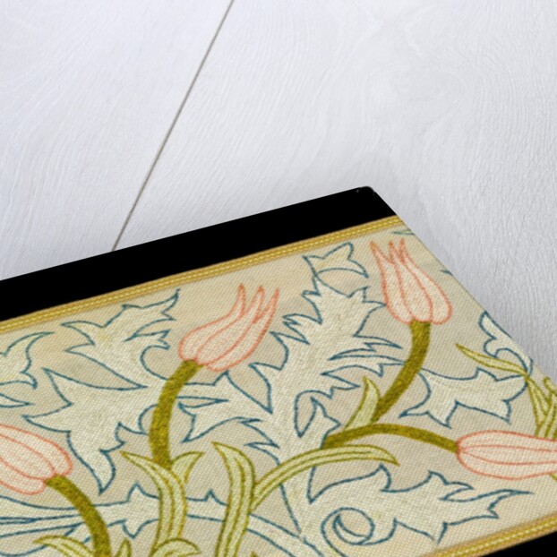 Tulip and acanthus runner by Elsie Couper
